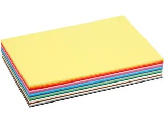 Creativ Karton, A4, ark 210x297 mm, 180 g, ass. farver, 30ass. ark/ 1 pk.