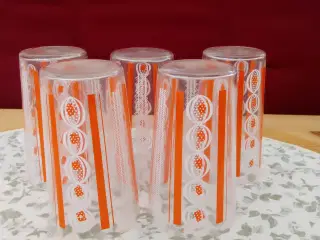 Drikkeglas, glas fra 1970 erne 5