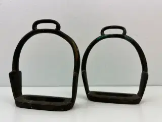 Vintage stigbøjler patineret
