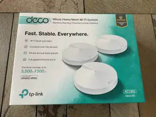 TP-link AC1300 Deco M5 3-pak