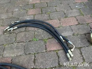 Hydraulik slanger 4 stk