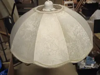 Forteltlampe, lyst stof