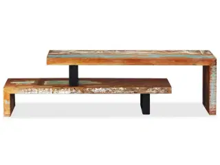 Tv-bord massivt genbrugstræ