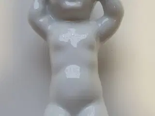 Porcelænsfigur - Barn på sine grædende knæ