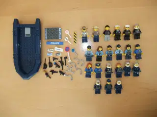 Lego City Politi Figurer+Tilbehør