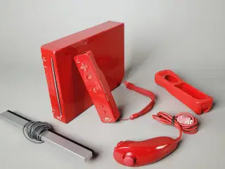 ⭐️· 🎮 Nintendo Wii konsol (Limited Edition) RØD