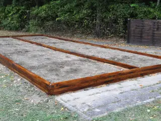 Petanquebane - nøglefærdig