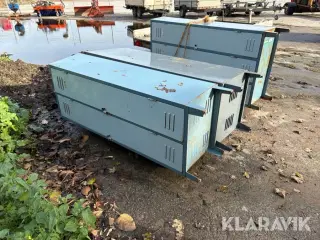 Omklædningsskabe - 3 stk