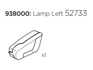Thule lygte venstre til 917/918