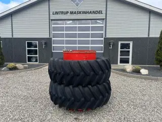 Alliance 650/65R38 Røde med ring og 8 låse