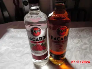 2 flasker Bacardi original 32-35 % alkohol