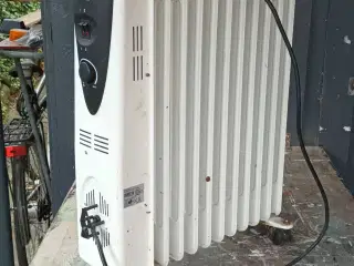 El-radiator på hjul.