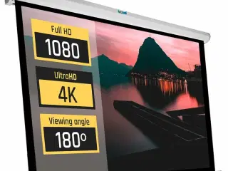 Projektorlærred elektrisk iggual PSIPS184 84" (184 × 104 cm) 16:9