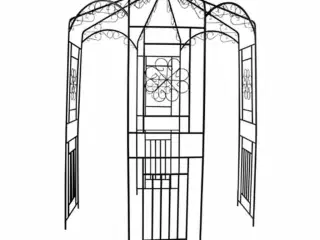 Rosenbue 250 cm mørkegrøn