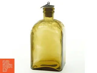 Antik glasflaske (str. 15 cm)
