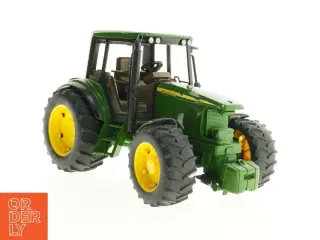 Grøn John Deere legetøjstraktor (str. 30 x 17 x 18 cm)