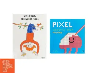 Malebog bøger 2 styks, nye