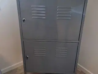 Metalskab grå ikea