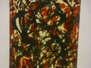 Print på lærred. Free Form, Jackson Pollock