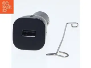 Samsung biloplader med USB-port fra Samsung (str. 9 cm)