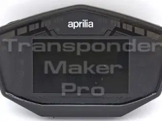 TMPro Software modul 207 – Aprilia dashboard COBO