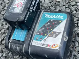 Makita batterier 