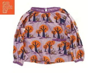 Langærmet børnebluse med farverigt print fra Ej Sikke Lej (str. 92)