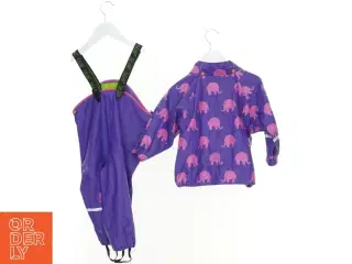Sæt regntøj (2 stk.) fra CeLaVi (str. 80 cm)