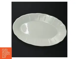 Hvid porcelænsskål