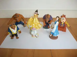 Skønheden og udyret Figurer