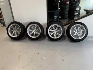 19” originale Gemini alufælge med vinterdæk