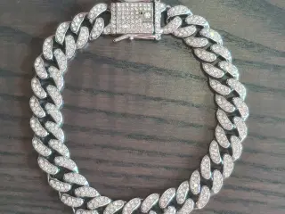Iced*Out mens chain link bracelet