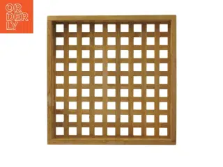 Træbakke med håndtag (str. 25x25 cm)