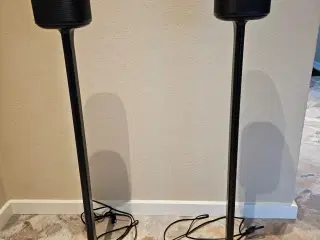 Sonos One SL 2 stk med Flexon gulvstander