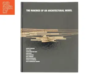 The makings of an architectural model (Bog)
