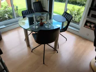Glasbord rundt