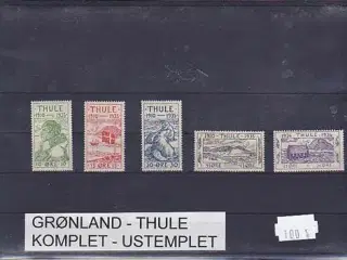 Grønland - Thule Komplet - Ustemplet.