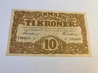 10 Kroner 1943 Danmark