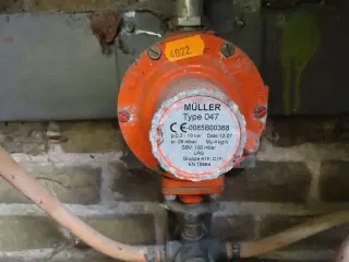 Gasregulator MÜLLER, inkl. Skab (flasker medfølger ikke)