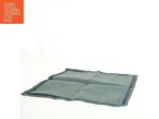 Blåt bomuldsklæde (str. 31 x 31 cm)