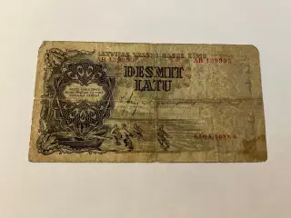 10 Latu 1938 Latvia