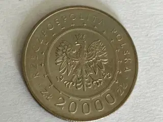 20000 Zlotys Zamek w Łańcucie 1993 Poland