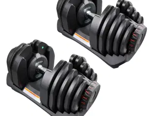 Justerbare håndvægte 2 x 40 kg. Helt nye