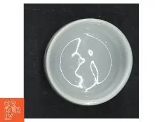 6 stk. Porcelænsæggebægre fra Lyngby (str. 4 cm)