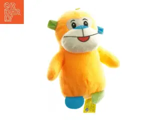 Orange plyslegetøj (str. 17 cm)
