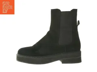 Sorte ankelstøvler i ruskind fra Billi Bi (str.40)