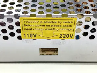 NY! 12V 16.5A 200W Modulært Strømforsyning