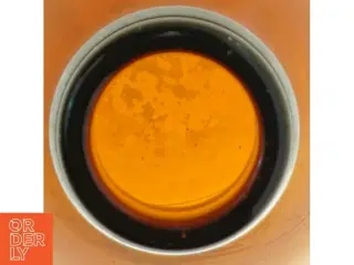 Retro brun mælkeflaske. 1 liter