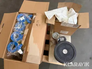 Assorterede filtre og skørter til Nilfisk, Nederman og Husqvarna