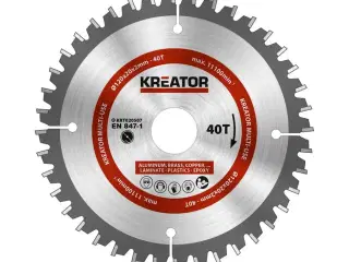 Rundsavsklinge 120 mm ALU - 40 HM tænder
